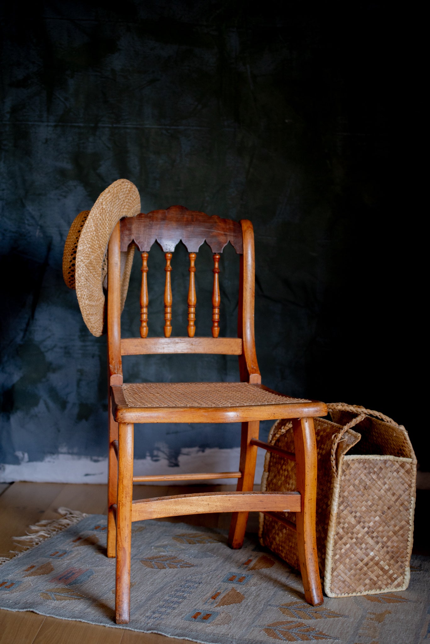 19th Century Cane Chair